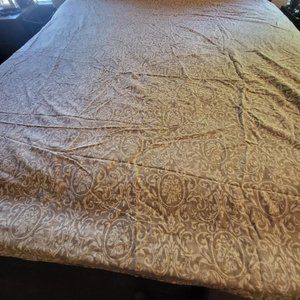 Restoration Hardware King Duvet Cotton  w/ Square Shams!